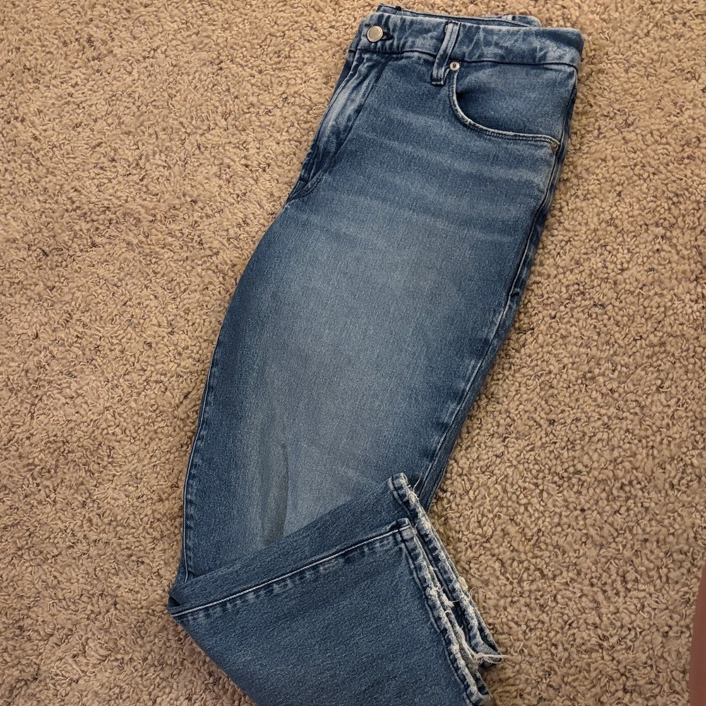 GOOD AMERICAN Classic Blue Denim Women's Jeans